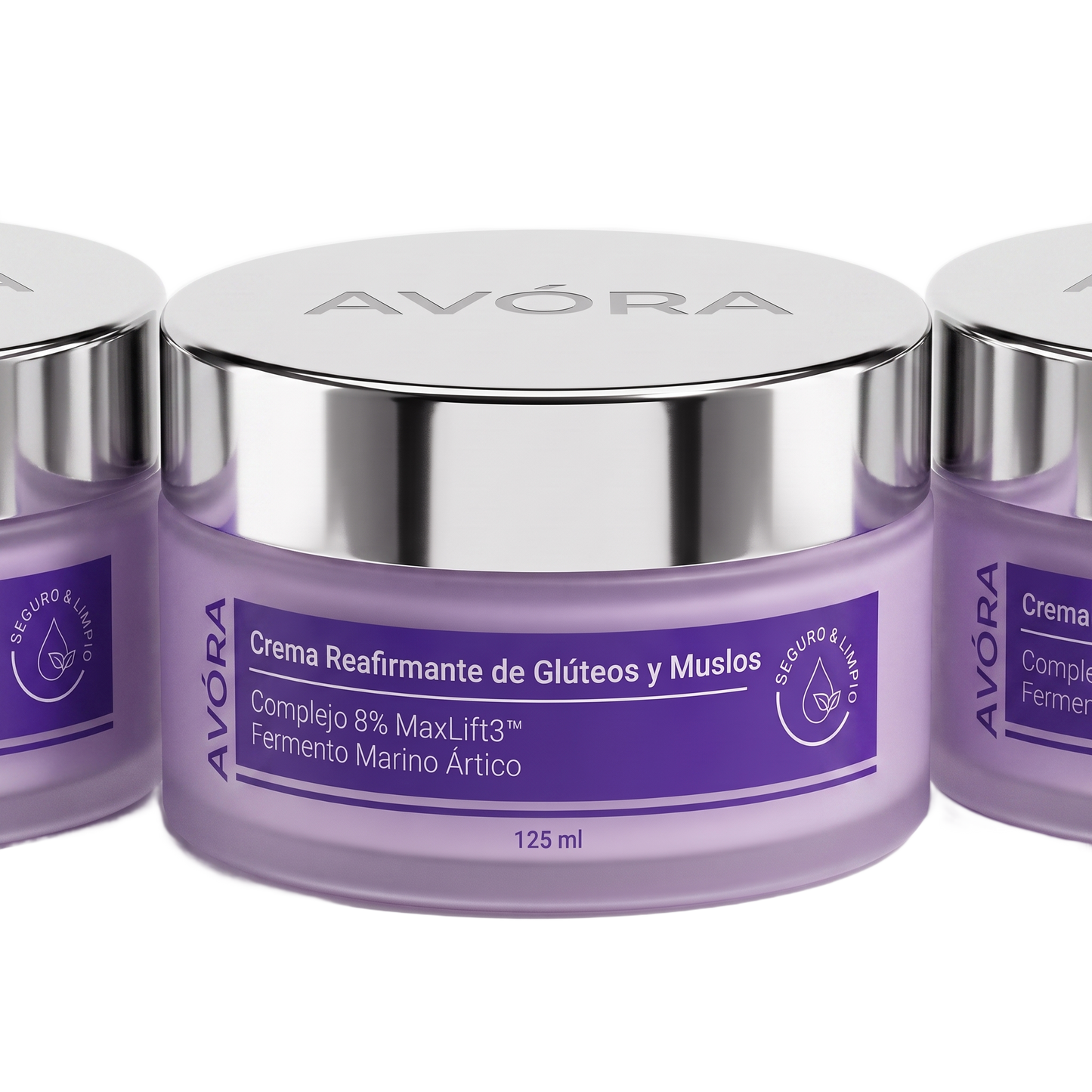Pack 3 · Crema Reafirmante de Glúteos y Muslos