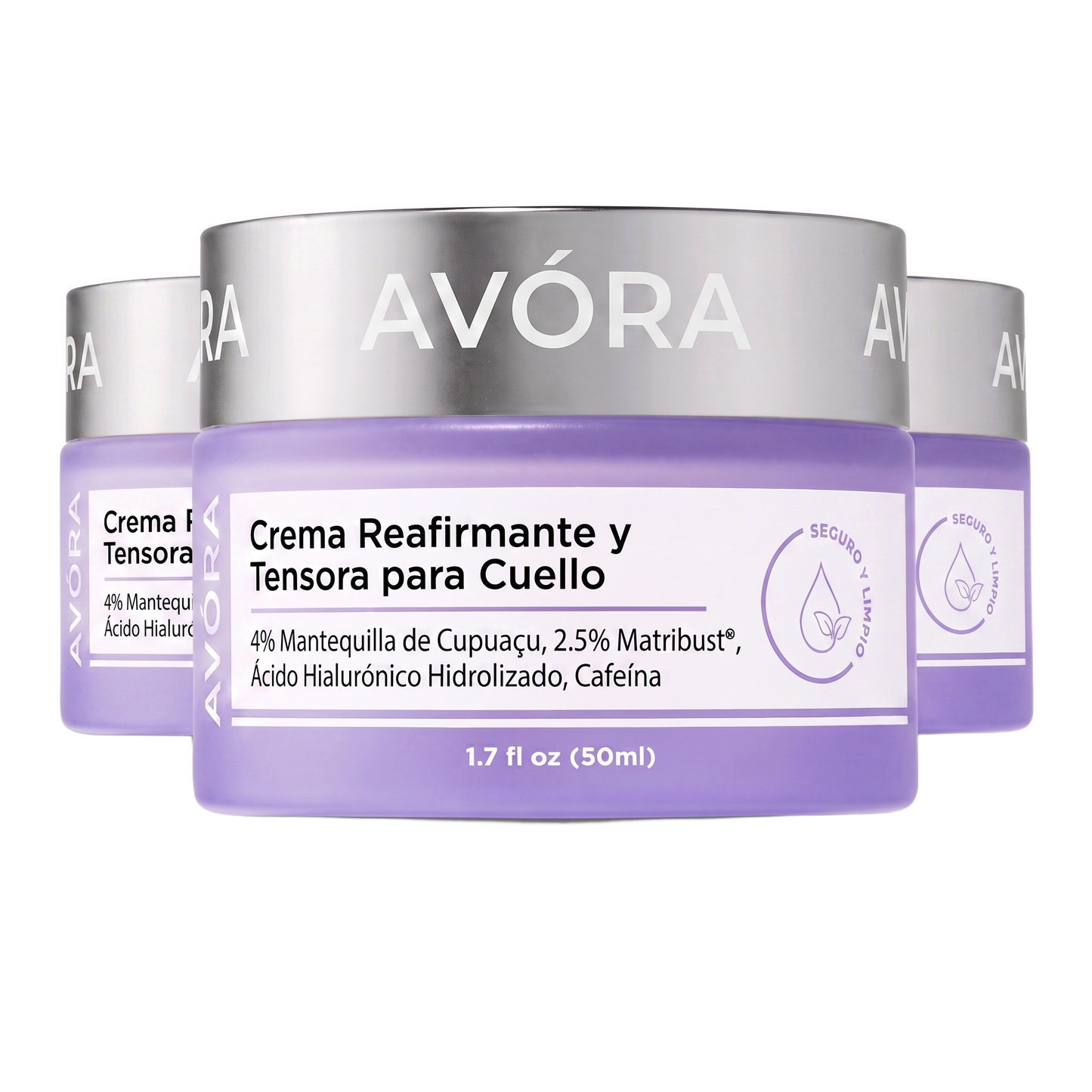 Pack 3 · Crema Reafirmante de Cuello