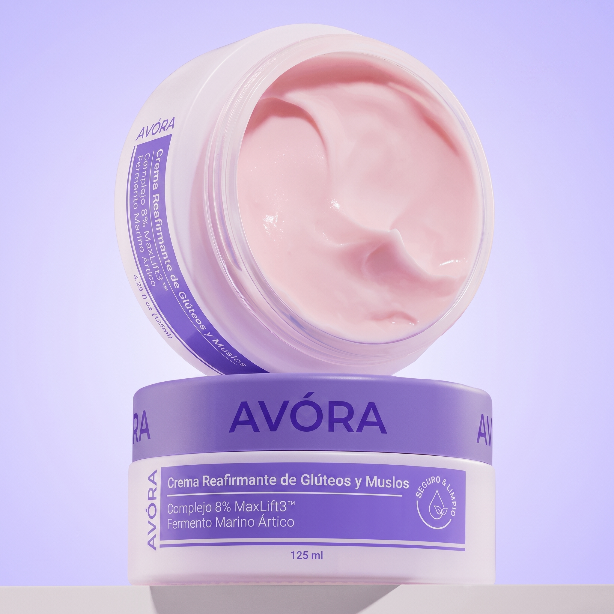 AVÓRA — Crema Reafirmante de Glúteos y Muslos