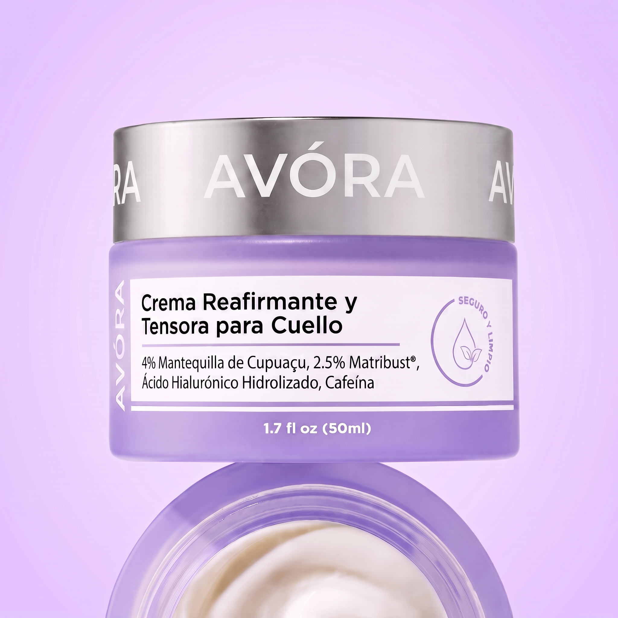 AVÓRA — Crema Reafirmante de Cuello